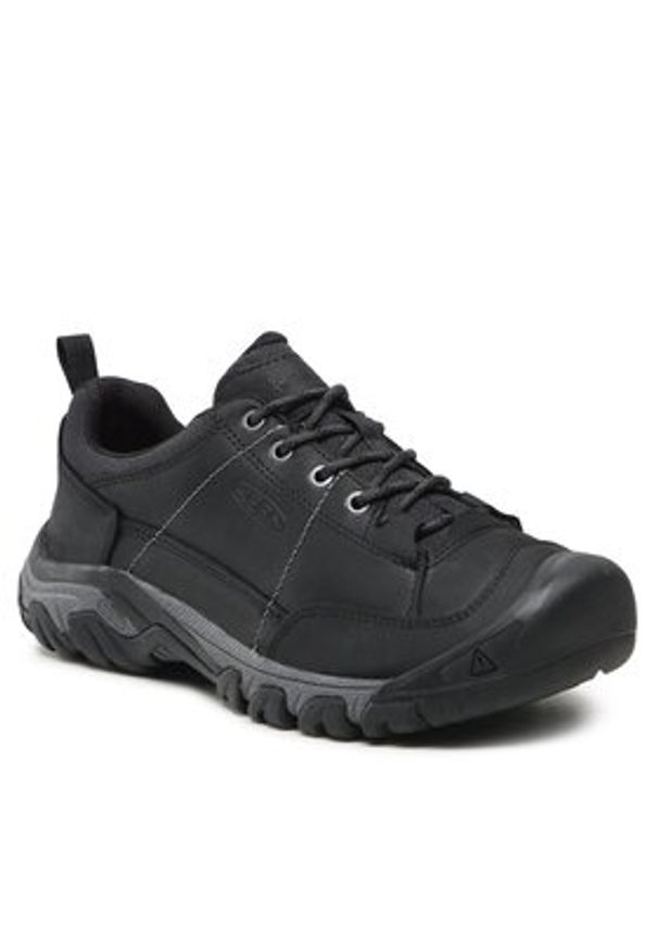 keen - Keen Trekkingi Targhee II Oxford 1022512 Czarny. Kolor: czarny. Materiał: nubuk, skóra. Sport: turystyka piesza