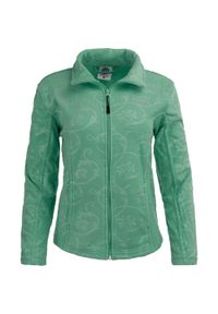 GLENMUIR - Damska bluza z mikrofleecu Spitsbergen w kolorze emerald green. Kolor: zielony. Materiał: poliester