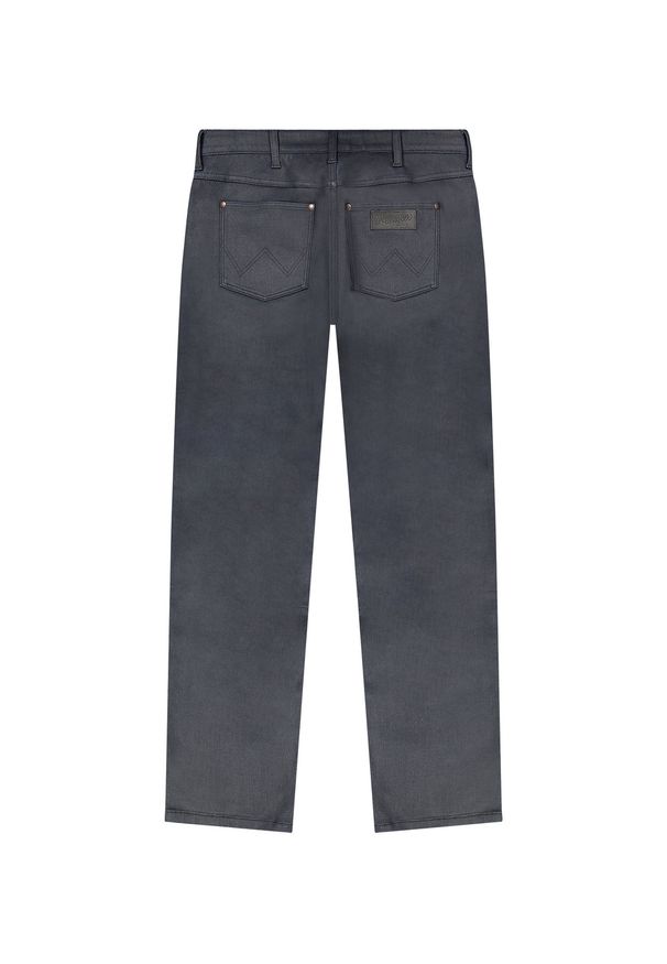Wrangler - MĘSKIE SPODNIE WRANGLER GREENSBORO INDIGO COATED 112370719