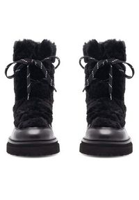 Badura Śniegowce STARK-02W4-013 Czarny. Kolor: czarny. Materiał: skóra #7