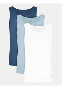BOSS Komplet 3 tank topów 50532476 Kolorowy Regular Fit. Materiał: bawełna. Wzór: kolorowy