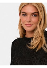 Kaffe Bluzka Nille 10508317 Czarny Slim Fit. Kolor: czarny. Materiał: syntetyk #3