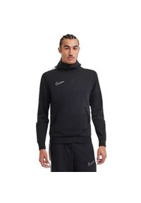 Nike - Męska Bluza Z Kapturem Academy. Typ kołnierza: kaptur. Kolor: czarny