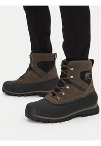 sorel - Sorel Śniegowce Buxton™ Lace Wp 2084901245 Brązowy. Kolor: brązowy. Materiał: zamsz, skóra #5