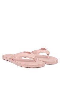 TOMMY HILFIGER - Tommy Hilfiger Japonki FW0FW09206 Różowy. Kolor: różowy. Materiał: skóra #5