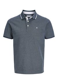 Jack & Jones Polo Paulos 12136668 Szary Regular Fit. Typ kołnierza: polo. Kolor: szary. Materiał: bawełna #4