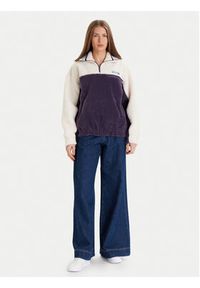 Lacoste Polar SF5266 Granatowy Oversize. Kolor: niebieski. Materiał: syntetyk #5