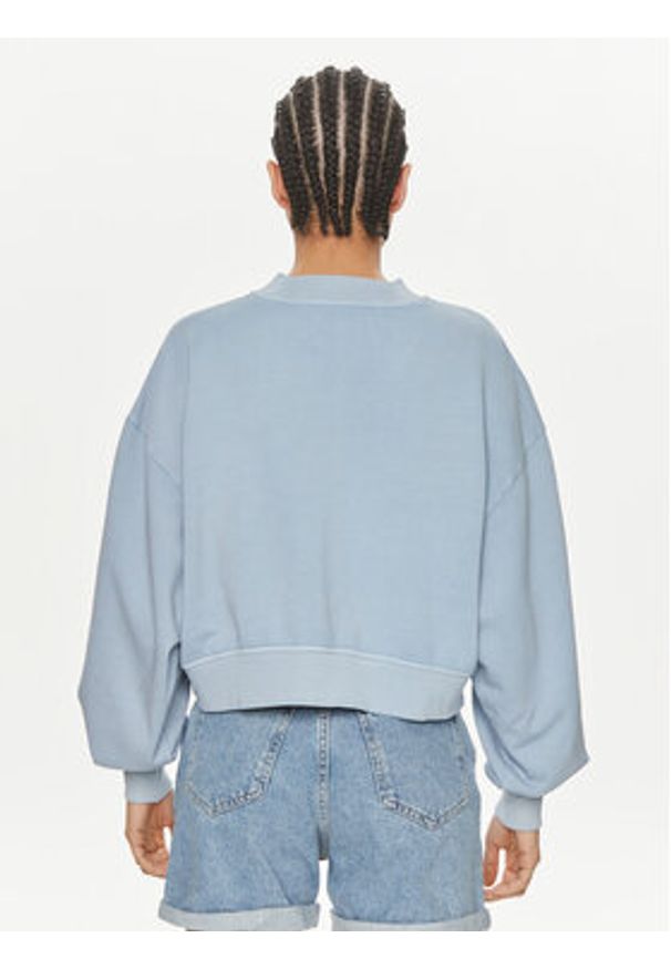 Calvin Klein Jeans Bluza J20J223079 Niebieski Relaxed Fit. Kolor: niebieski. Materiał: bawełna
