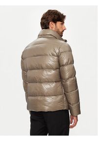 Hetrego - Hetregó Kurtka puchowa Felix 8N563 Beżowy Regular Fit. Kolor: beżowy. Materiał: syntetyk #3