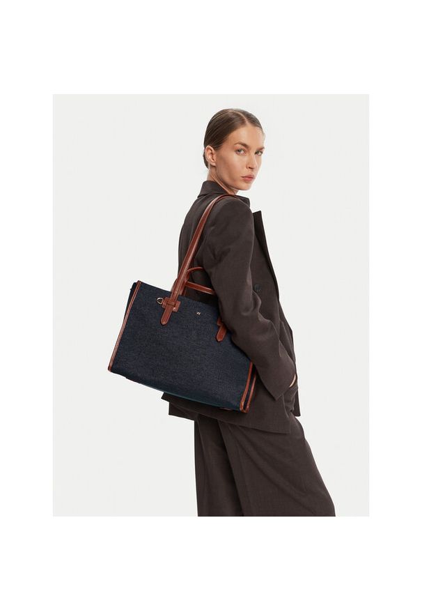 Torebka Weekend Max Mara. Kolor: niebieski