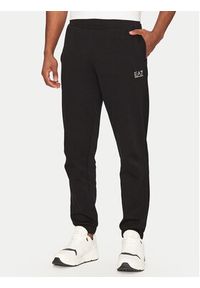 EA7 Emporio Armani Dres 7M000283 AF12660 UC001 Czarny Regular Fit. Kolor: czarny. Materiał: syntetyk, bawełna