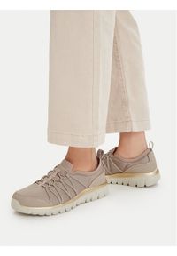 skechers - Skechers Sneakersy Graceful 100888/TPGD Beżowy. Kolor: beżowy. Materiał: materiał #1