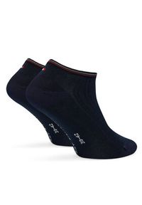 TOMMY HILFIGER - Tommy Hilfiger Skarpety krótkie 701233234 Granatowy. Kolor: niebieski. Materiał: wiskoza #3