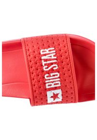 Big-Star - Klapki BIG STAR GG374801 Czerwony. Okazja: na co dzień. Kolor: czerwony. Materiał: materiał. Styl: casual, wakacyjny #3