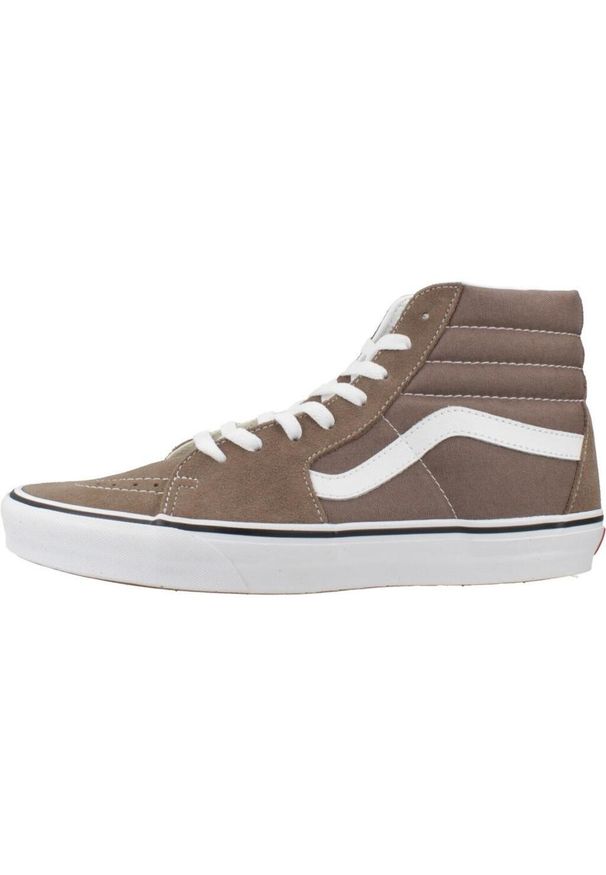 Vans - Buty VANS SK8-HI Brązowy. Kolor: brązowy. Materiał: skóra. Model: Vans SK8