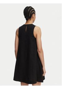 Tommy Jeans Sukienka letnia DW0DW22343 Czarny A-Line Fit. Kolor: czarny. Materiał: wiskoza. Sezon: lato #2