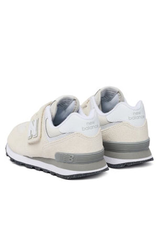 New Balance Sneakersy PV574EVW Kremowy. Kolor: kremowy. Materiał: materiał. Model: New Balance 574