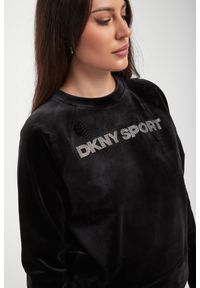 Bluza damska welurowa DKNY. Materiał: welur #2