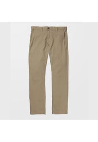 Spodnie Volcom Frickin Modern Stretch khaki. Kolor: zielony. Sport: skateboard #1