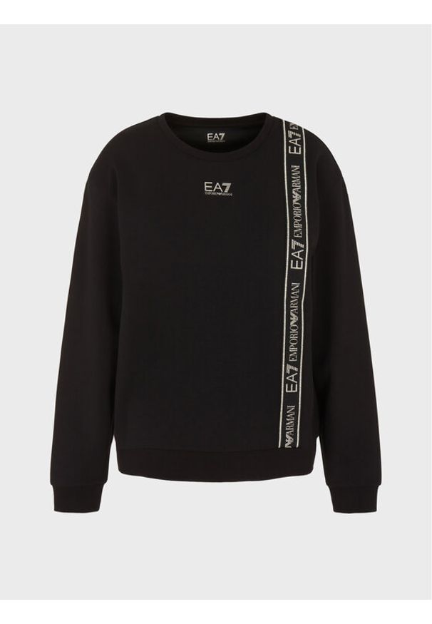 Bluza EA7 Emporio Armani. Kolor: czarny