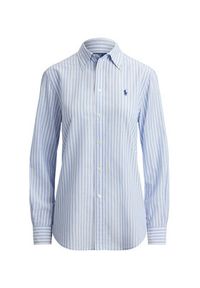 Polo Ralph Lauren Koszula 211971514503 Błękitny Classic Fit. Typ kołnierza: polo. Kolor: niebieski. Materiał: bawełna #4