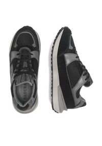 Badura Sneakersy GRAFTON-23 MB Czarny. Kolor: czarny. Materiał: zamsz, skóra #3