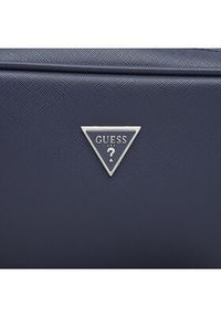 Guess Saszetka Certosa Saffiano Smart Accessories PMECSA P3145 Granatowy. Kolor: niebieski. Materiał: skóra #3