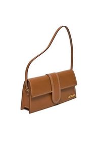 JACQUEMUS Torebka Le Bambino Long 221BA013-3072 Brązowy. Kolor: brązowy. Materiał: skórzane