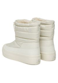 Calvin Klein Sneakersy Vulc Flatf Snowboot Nylon Mix Mg YW0YW01977 Biały. Kolor: biały. Materiał: materiał #6