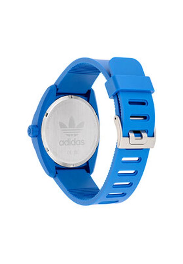 adidas Originals Zegarek Project Three AOST24052 Niebieski. Kolor: niebieski. Materiał: syntetyk