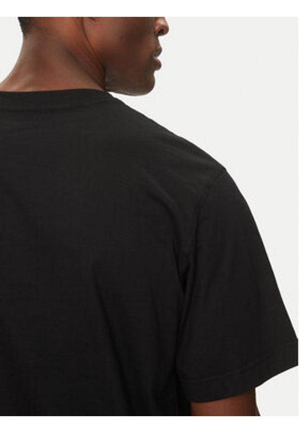 Jack & Jones T-Shirt Islington 12273019 Czarny Loose Fit. Kolor: czarny. Materiał: bawełna
