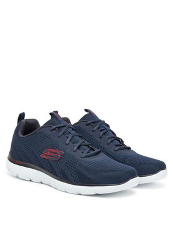 skechers - Skechers Sneakersy Summits-Torre 232395/NVRD Granatowy. Kolor: niebieski. Materiał: materiał