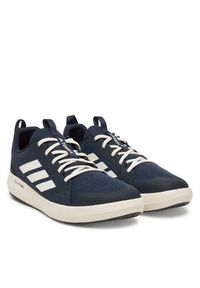 Adidas - adidas Trekkingi Terrex Boat Climacool JI3500 Granatowy. Kolor: niebieski. Materiał: materiał. Technologia: ClimaCool (Adidas). Model: Adidas Terrex. Sport: turystyka piesza