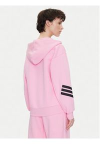 Adidas - adidas Bluza Future Icons 3-Stripes JE0175 Różowy Regular Fit. Kolor: różowy. Materiał: bawełna