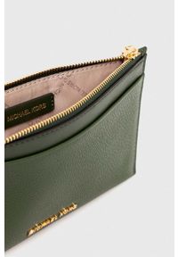 MICHAEL Michael Kors portfel skórzany damski kolor zielony. Kolor: zielony. Materiał: skóra #2