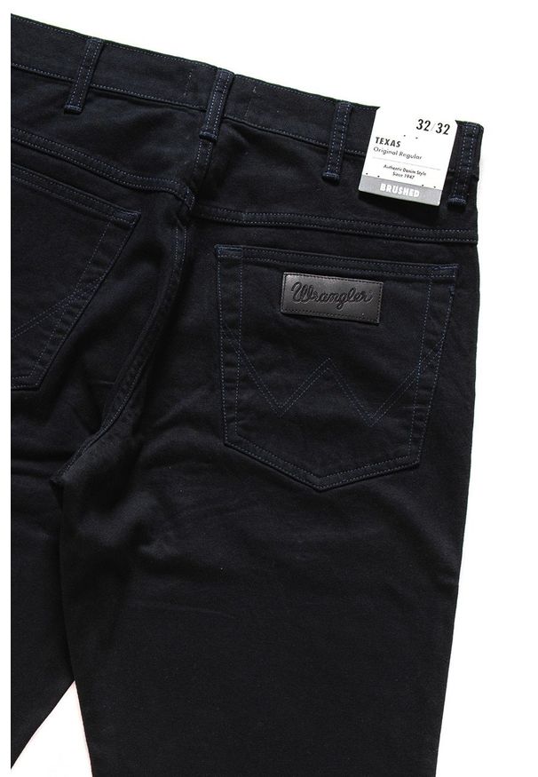 Wrangler - WRANGLER TEXAS MĘSKIE SPODNIE JEANSOWE NAVY W121TA114 112126199