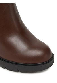 Tommy Jeans Botki Tjw EN0EN02831 Brązowy. Kolor: brązowy. Materiał: skóra #2