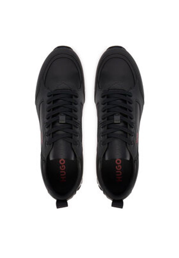 Hugo - HUGO Sneakersy Icelin 50557863 Czarny. Kolor: czarny. Materiał: materiał