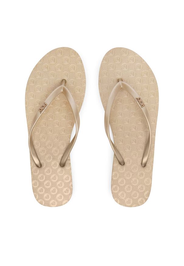 Japonki Roxy. Kolor: złoty