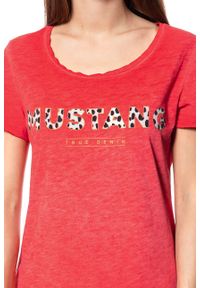 Mustang - MUSTANG T SHIRT DAMSKI Alexia C Print 1009029 7179. Wzór: nadruk #7