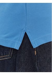 TOMMY HILFIGER - Tommy Hilfiger Polo 1985 WW0WW43225 Niebieski Slim Fit. Typ kołnierza: polo. Kolor: niebieski. Materiał: bawełna #3