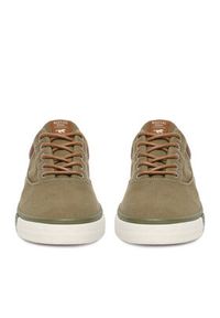Mustang Trampki 4072-315 Khaki. Kolor: brązowy. Materiał: materiał