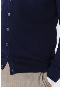 Pako Lorente - PAKO LORENTE – Męski kardigan w kolorze granatowym. Kolor: niebieski, czarny. Materiał: poliamid, wiskoza. Sezon: jesień #10