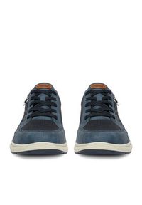 Rieker Sneakersy 16901-14 Granatowy. Kolor: niebieski. Materiał: materiał #8