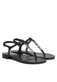 Karl Lagerfeld - KARL LAGERFELD Sandały KL82516 Czarny. Kolor: czarny. Materiał: skóra #6