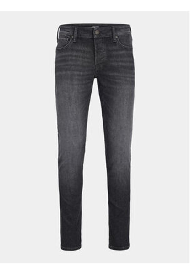 Jack & Jones Jeansy Glenn 12243595 Czarny Slim Fit. Kolor: czarny