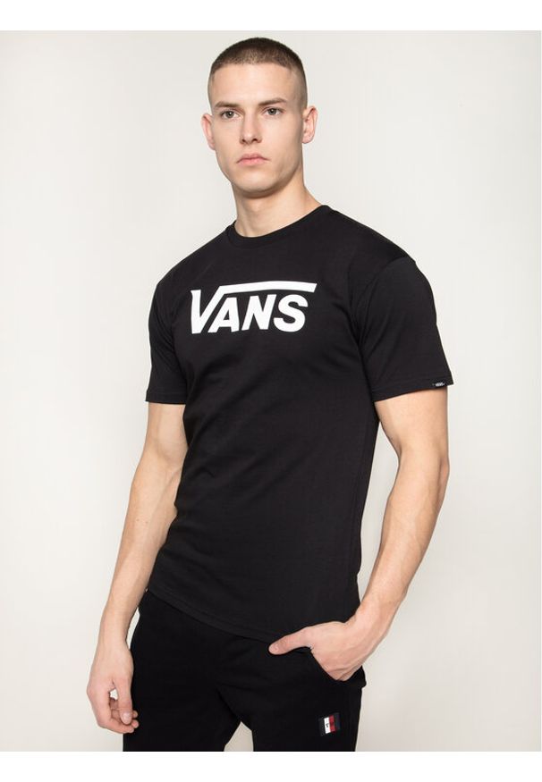 Vans T-Shirt Classic VN000GGGY281 Czarny Classic Fit. Kolor: czarny. Materiał: bawełna