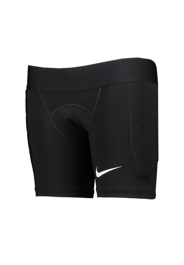 Spodenki bramkarskie dziecięce Nike Dri-Fit Gardien I GK Jr. Kolor: biały, czarny, wielokolorowy. Materiał: dresówka. Technologia: Dri-Fit (Nike). Sport: piłka nożna