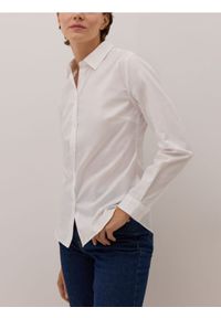 Reserved - Bawełniana koszula - biały. Kolor: biały. Materiał: bawełna #1