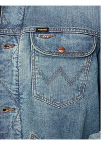 Wrangler Kurtka jeansowa 112357271 Niebieski Regular Fit. Kolor: niebieski. Materiał: bawełna #6